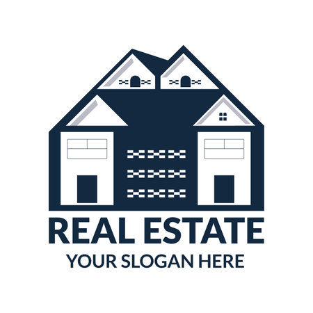 Real estate design, vector illustration eps 10. House icon.のイラスト素材