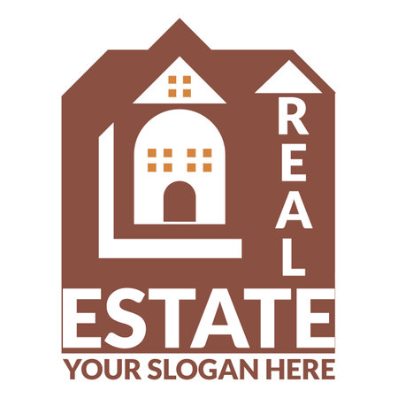 for a real estate agency. Vector illustration for your designのイラスト素材