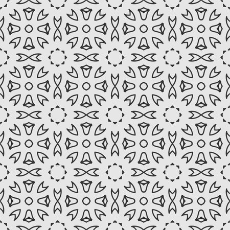vector geometric pattern coloring page designのイラスト素材