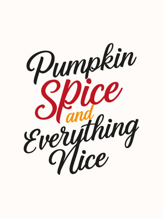 Fall autumn typography quotes templatsのイラスト素材