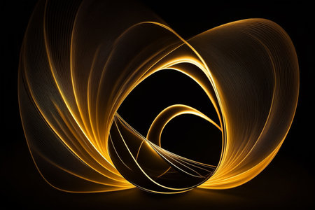 Abstract fractal. Fractal art background for creative design. Decoration for wallpaper, desktop, poster, cover booklet. Print for clothes, t-shirt. Creative illustration for designの素材
