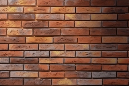 Brick wall texture, brick wall background for interior exterior decoration and industrial construction concept design.の素材
