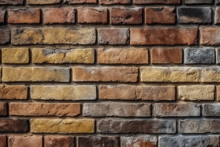 Background of brick wall texture. Old brick wall background or texture.の素材