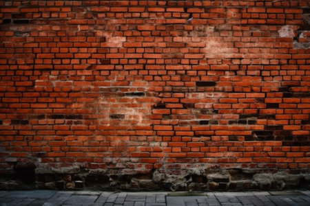 Red brick wall texture background. Brick wall texture background. Brick wall backgroundの素材