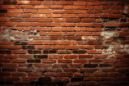 Background of brick wall texture. Old grunge brick wall background.の素材