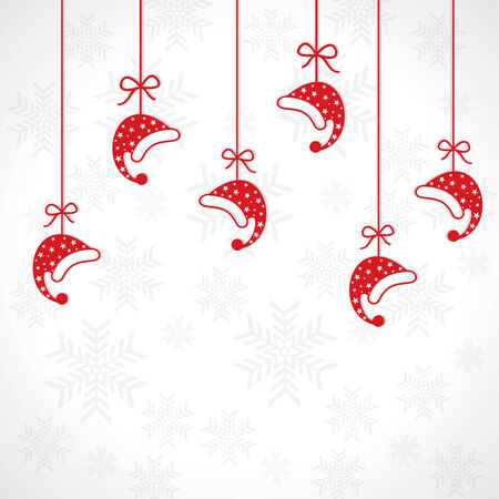 creative greeting card for christmas stock vectorのイラスト素材