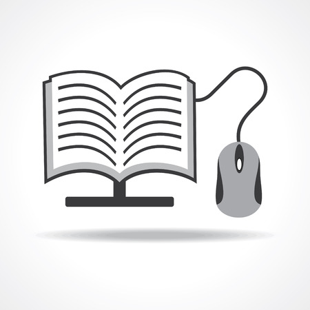 Computer education concept stock vectorのイラスト素材