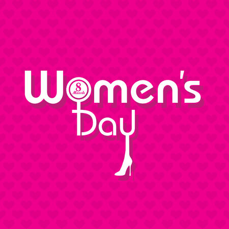 Womens day greeting card design vector illustrationのイラスト素材