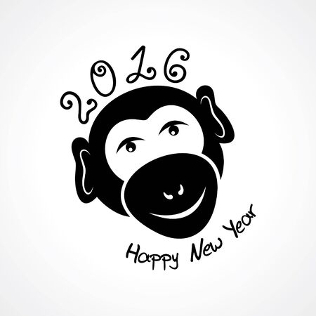creative New Year 2016 design stock vectorのイラスト素材