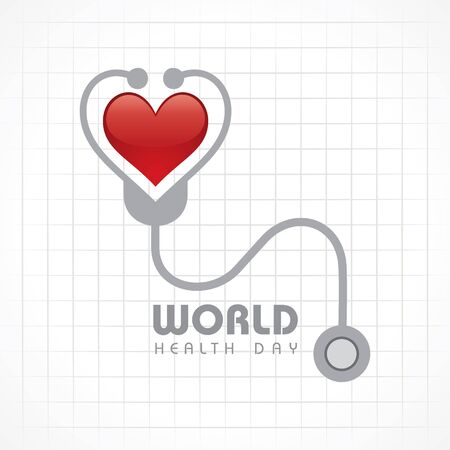Creative World Health Day Greetingのイラスト素材