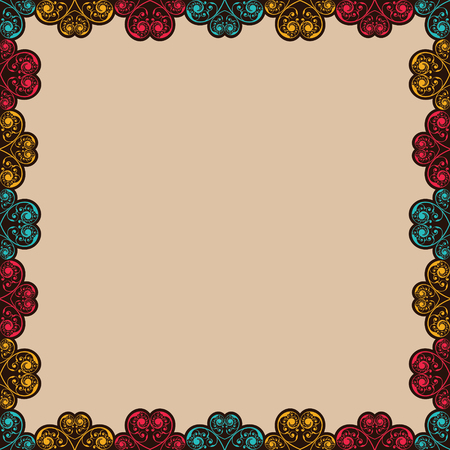 Wedding Invitation Card design stock vectorのイラスト素材