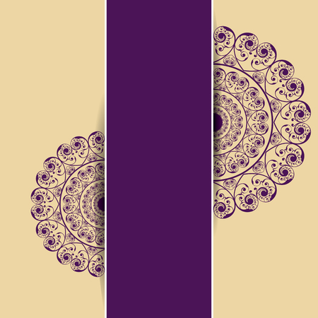 Wedding Invitation Card design stock vectorのイラスト素材