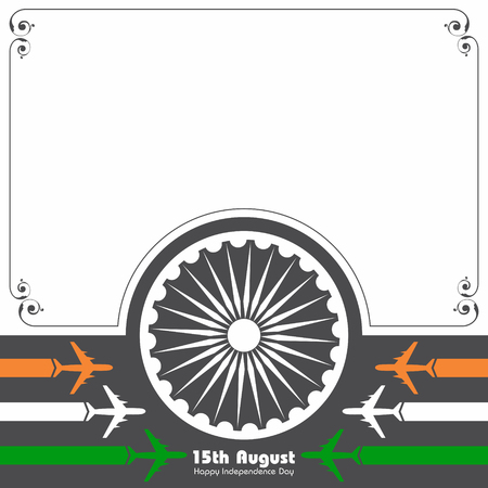 Illustration for independence day of india stock vectorのイラスト素材