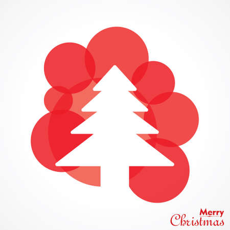 Illustration of christmas greeting with symbols stock vectorのイラスト素材