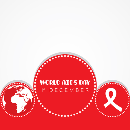 Illustration of world AIDS day.のイラスト素材