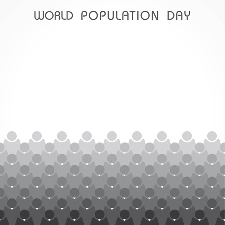 World Population Day illustrationのイラスト素材