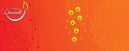 Illustration of Greeting for Diwali Celebration stock vectorのイラスト素材