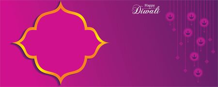 Illustration of Greeting for Diwali Celebration stock vectorのイラスト素材