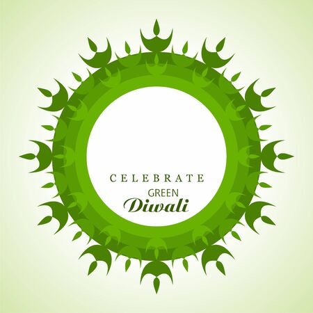illustration of Greeting for celebrate diwali concept stock vectorのイラスト素材