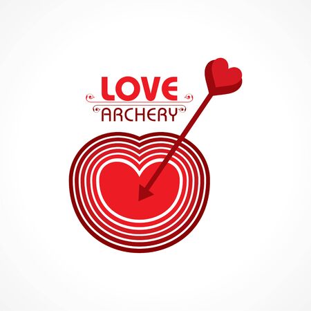 Illustration of Happy Valentines Day Greeting Stock vectorのイラスト素材