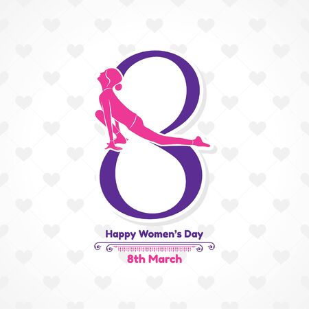 Illustration for International Womens day- 8 Marchのイラスト素材