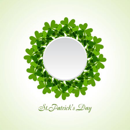 Vector illustration of Happy Saint Patrick's Day Stock Vectorのイラスト素材