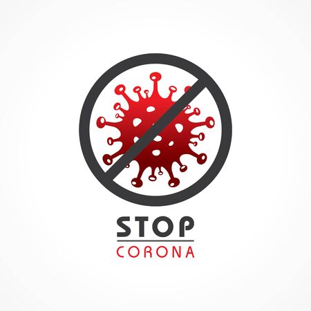 Corona Virus 2019-20. virus disease, virus infections prevention methods,Logo, symbol & how to prevent.のイラスト素材