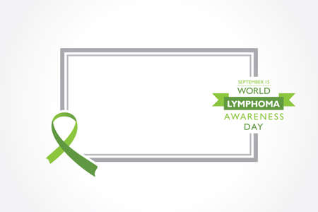 Vector illustration of World Lymphoma Awareness Day observed on September 15thのイラスト素材