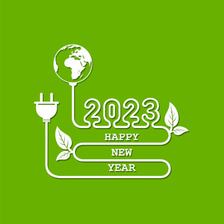 Illustration for new year 2023 celebrationのイラスト素材