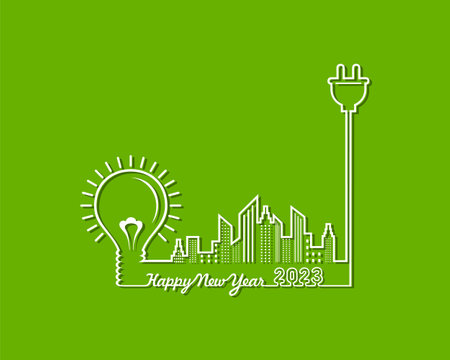 Illustration for new year 2023 celebrationのイラスト素材