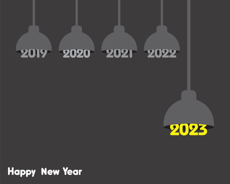 Illustration for new year 2023 celebrationのイラスト素材
