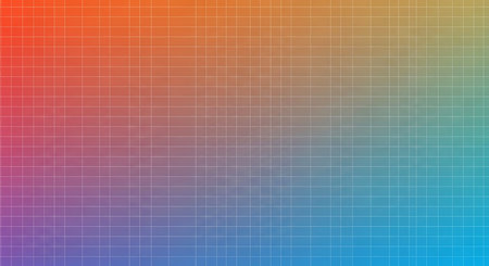Abstract background with grid. Vector illustration for your design. Colorful gradient.の素材
