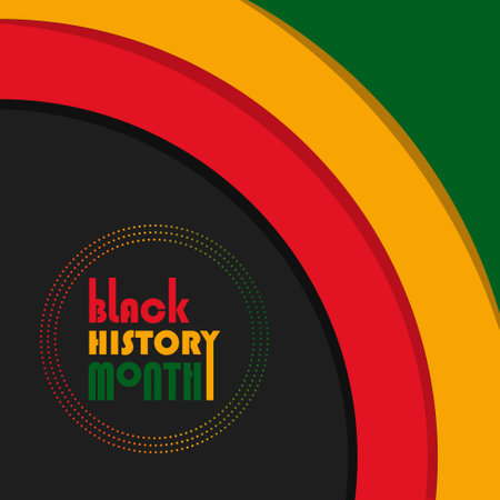 Black history month celebrate. vector illustration design graphic Black history monthのイラスト素材