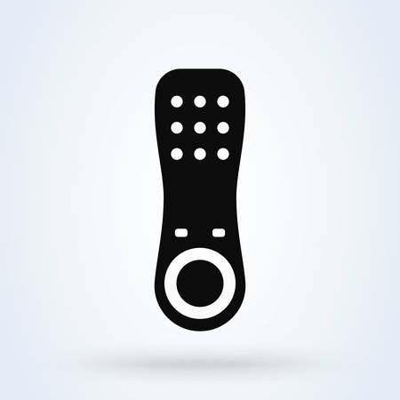 tv remote control Simple vector modern icon design illustration.のイラスト素材