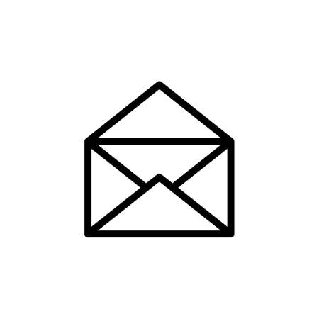 internet letter. Simple vector modern icon design illustration.のイラスト素材