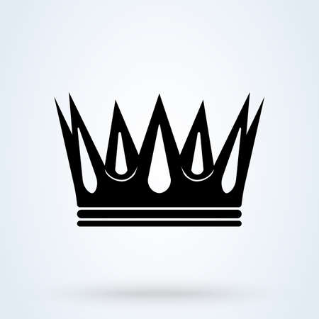 Princess crown and royal. Queen Chess Game. tiara icon vectorのイラスト素材