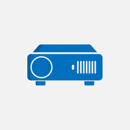 Projector. vector Simple modern icon design illustration.のイラスト素材