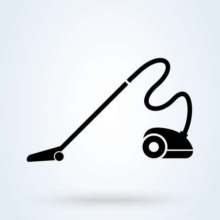 Vacuum cleaner vector icon. vacuum cleaner isolated on white backgroundのイラスト素材