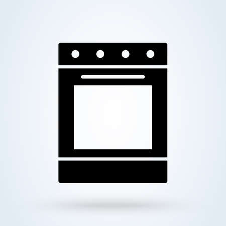 Stove. vector Simple modern icon design illustration.のイラスト素材