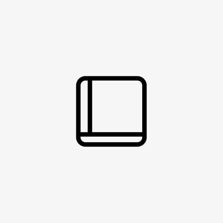 Book icon in line design style. library vector illustration.のイラスト素材