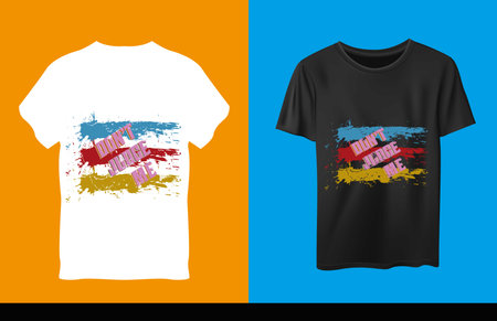 Don't judge me t shirt designのイラスト素材