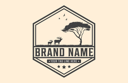 Adventure vintage logo design vectorのイラスト素材