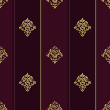 Baroque Seamless Pattern. Abstract seamless pattern with ornament. 3D Floral Palling PVCの写真素材