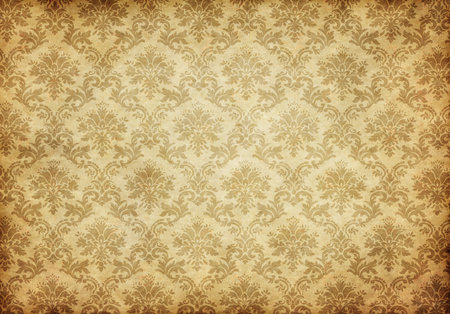 Seamless damask pattern wallpaper for TV 3D wallpaper home decoration mural wallpaper for wallsの写真素材