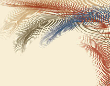 Abstract background with waves or feathers for 3d living room bedroom TV 3D wallpaper home decoration mural wallpaper for wallsの写真素材