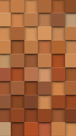 Pattern of square bricks for 3d living room bedroom TV 3D wallpaper home decoration mural wallpaper for wallsの写真素材