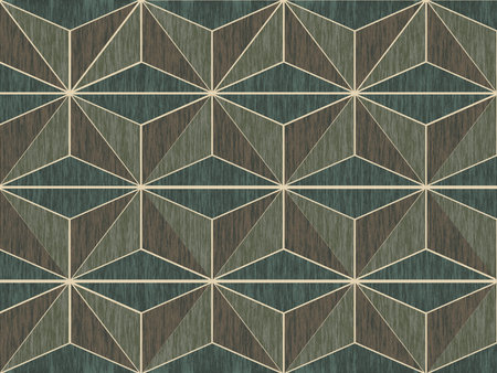 Tiles pattern of shapes with abstract illustration background for 3d living room bedroom TV 3D wallpaper home decoration mural wallpaper for wallsの写真素材