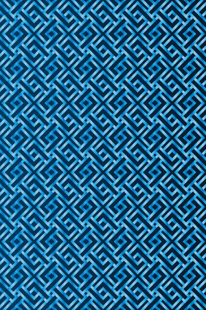 3D seamless blue abstract illustration background for 3d living room bedroom TV 3D wallpaper home decoration mural wallpaperの写真素材