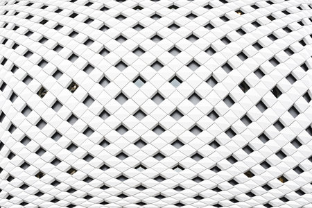 White 3D embossed abstract illustration background for 3d living room bedroom TV 3D wallpaper home decoration mural wallpaperの写真素材