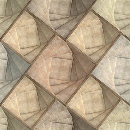 3D square seamless wooden texture background for 3d living room bedroom TV 3D wallpaper home decoration mural wallpaperの写真素材